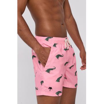 OAS Pantaloni scurți de baie culoarea roz OAS Pantaloni scurți de baie culoarea roz