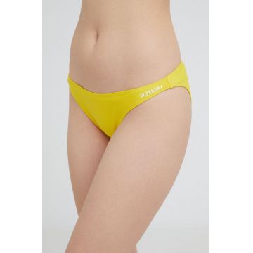 Superdry chiloti de baie culoarea galben