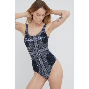 Champion costum de baie dintr-o bucată 115061 culoarea negru, cupa moale 115061-KK001