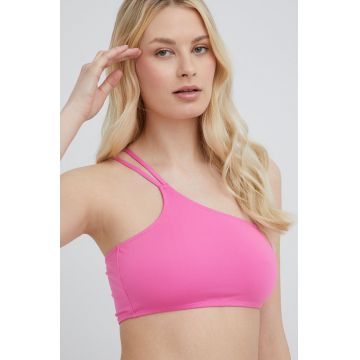 Gestuz sutien de baie culoarea roz, cupa moale