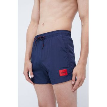 HUGO pantaloni scurți de baie culoarea bleumarin 50469323