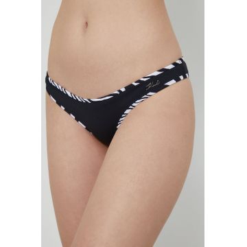 Karl Lagerfeld chiloti de baie culoarea negru