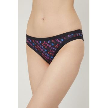 Karl Lagerfeld chiloti de baie culoarea negru