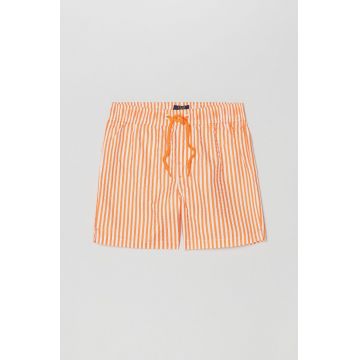 OVS pantaloni scurti de baie copii culoarea alb