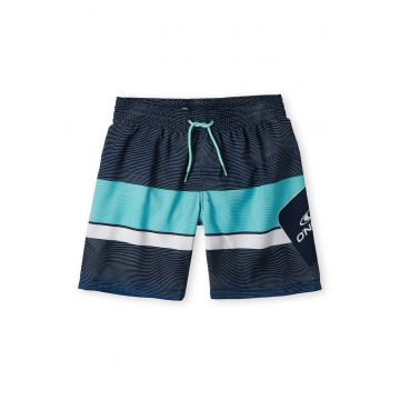 Pantaloni scurti de baie cu model colorblock