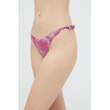 United Colors of Benetton bikini brazilieni culoarea roz United Colors of Benetton bikini brazilieni culoarea roz
