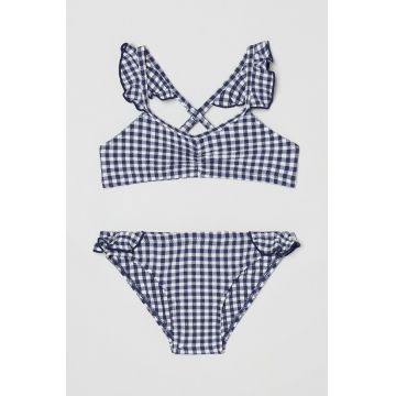 OVS costum de baie pentru copii din două piese culoarea albastru marin