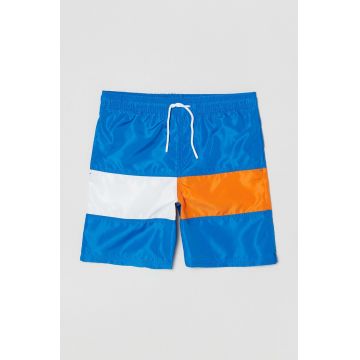 OVS pantaloni scurti de baie copii culoarea albastru marin
