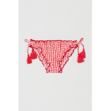 OVS slip de baie copii culoarea rosu
