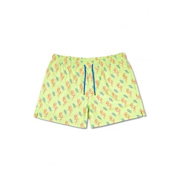 Pantaloni scurti de baie cu imprimeu grafic