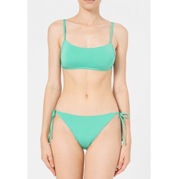 Sutien de baie bandeau cu bretele ajustabile