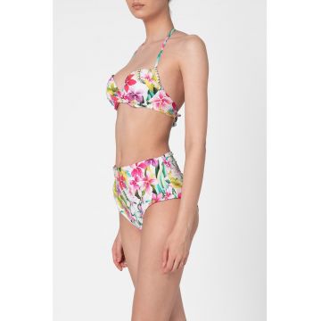 Sutien de baie cu bretele halter Sutien de baie cu bretele halter