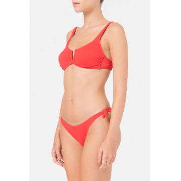 Sutien de baie cu decupaj in V frontal - fara sustinere metalica