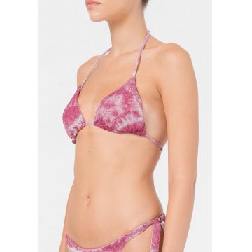 Sutien de baie triunghiular cu design stralucitor