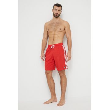 adidas Performance pantaloni scurti de baie culoarea rosu