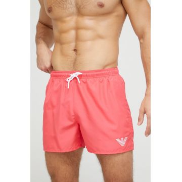 Emporio Armani Underwear pantaloni scurti de baie culoarea portocaliu