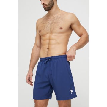 Fila pantaloni scurti de baie culoarea albastru marin