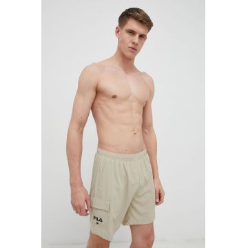 Fila pantaloni scurti de baie culoarea bej