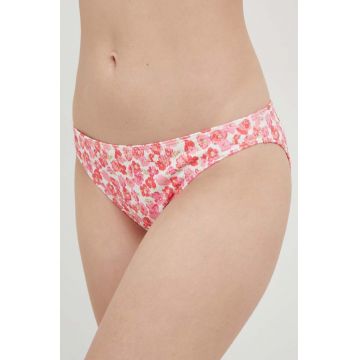 Hollister Co. chiloti de baie culoarea roz