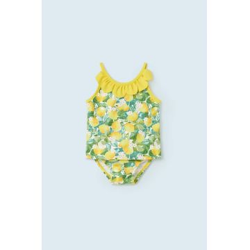 Mayoral costum de baie din două piese pentru bebelusi culoarea galben