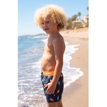 Mayoral pantaloni scurti de baie copii culoarea albastru marin