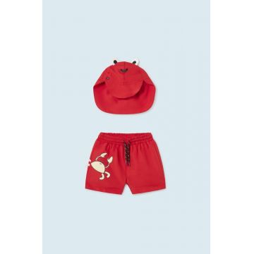 Mayoral pantaloni scurti de baie copii culoarea rosu