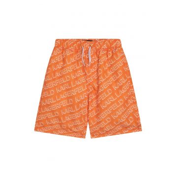 Pantaloni scurti de baie cu model logo