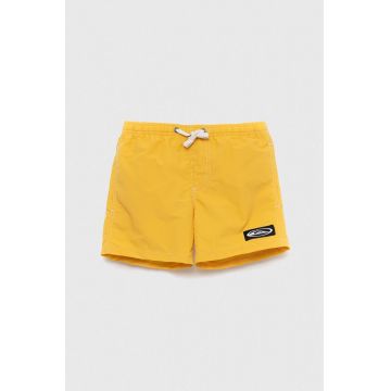 Quiksilver pantaloni scurti de baie copii culoarea galben