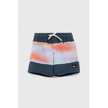 Quiksilver pantaloni scurti de baie copii culoarea verde