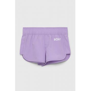 Roxy pantaloni scurti de baie copii culoarea violet