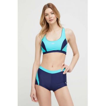 Aqua Speed costum de baie din două piese Fiona culoarea turcoaz, cupa usor rigidizata