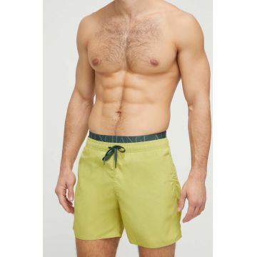 Armani Exchange pantaloni scurti de baie culoarea verde