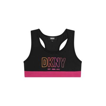 Dkny costum de baie pentru copii din două piese culoarea negru