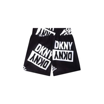 Dkny pantaloni scurti de baie copii culoarea negru