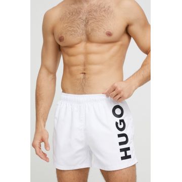 HUGO pantaloni scurți de baie culoarea alb 50469311