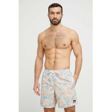 Quiksilver pantaloni scurti de baie culoarea bej