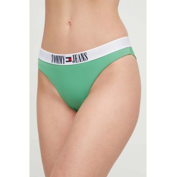 Tommy Jeans chiloti de baie culoarea verde