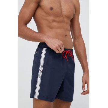 Tommy Jeans pantaloni scurti de baie culoarea albastru marin