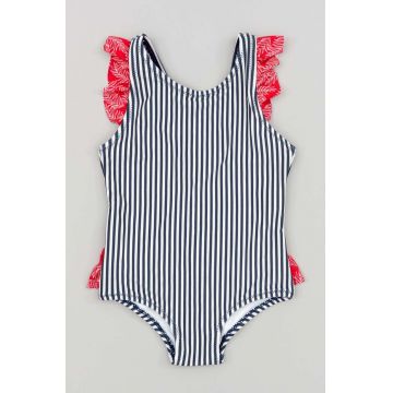 zippy costum de baie dintr-o bucată pentru bebeluși culoarea albastru marin