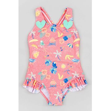 zippy costum de baie dintr-o bucată pentru bebeluși culoarea roz