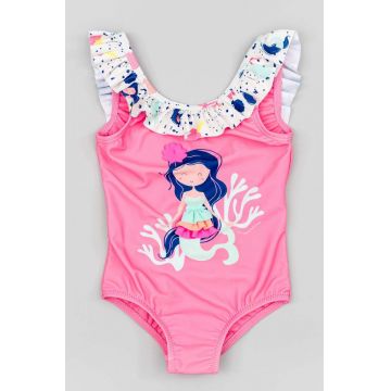 zippy costum de baie dintr-o bucată pentru bebeluși culoarea roz