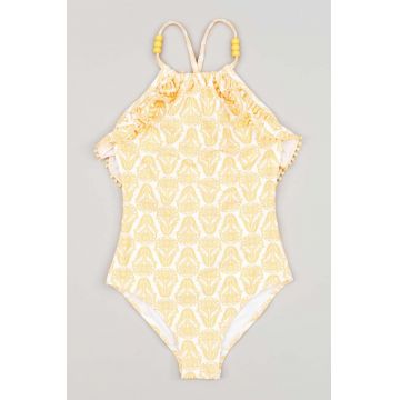 zippy costum de baie dintr-o bucată pentru copii culoarea portocaliu