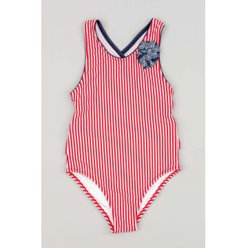 zippy costum de baie dintr-o bucată pentru copii culoarea rosu