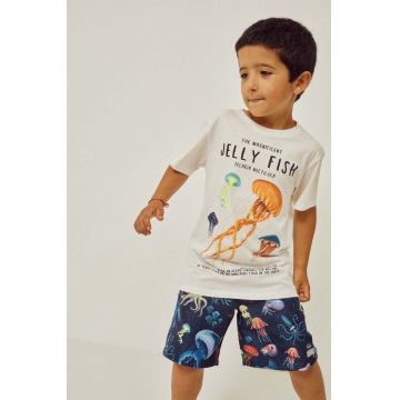 zippy pantaloni scurti de baie copii culoarea albastru marin