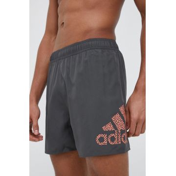 adidas Performance pantaloni scurti de baie culoarea gri