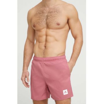 adidas Performance pantaloni scurti de baie culoarea roz