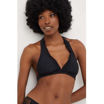 Answear Lab sutien de baie culoarea negru, cupa usor rigidizata Answear Lab sutien de baie culoarea negru, cupa usor rigidizata