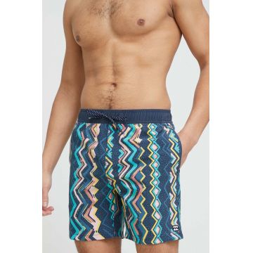 Billabong pantaloni scurti de baie culoarea albastru marin