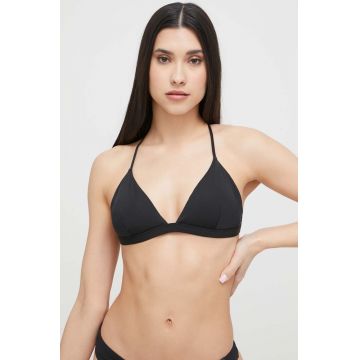 Billabong sutien de baie culoarea negru, cupa usor rigidizata