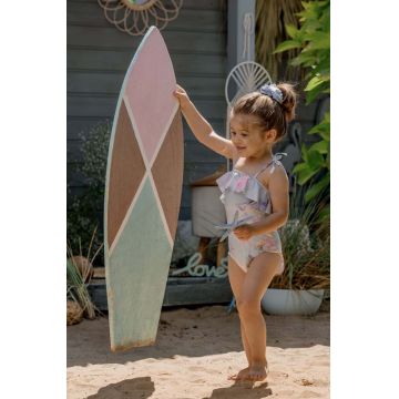 Jamiks costum de baie dintr-o bucată pentru copii Pinky culoarea turcoaz Jamiks costum de baie dintr-o bucată pentru copii Pinky culoarea turcoaz